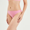 Tanga avec micro dentelle rose femme