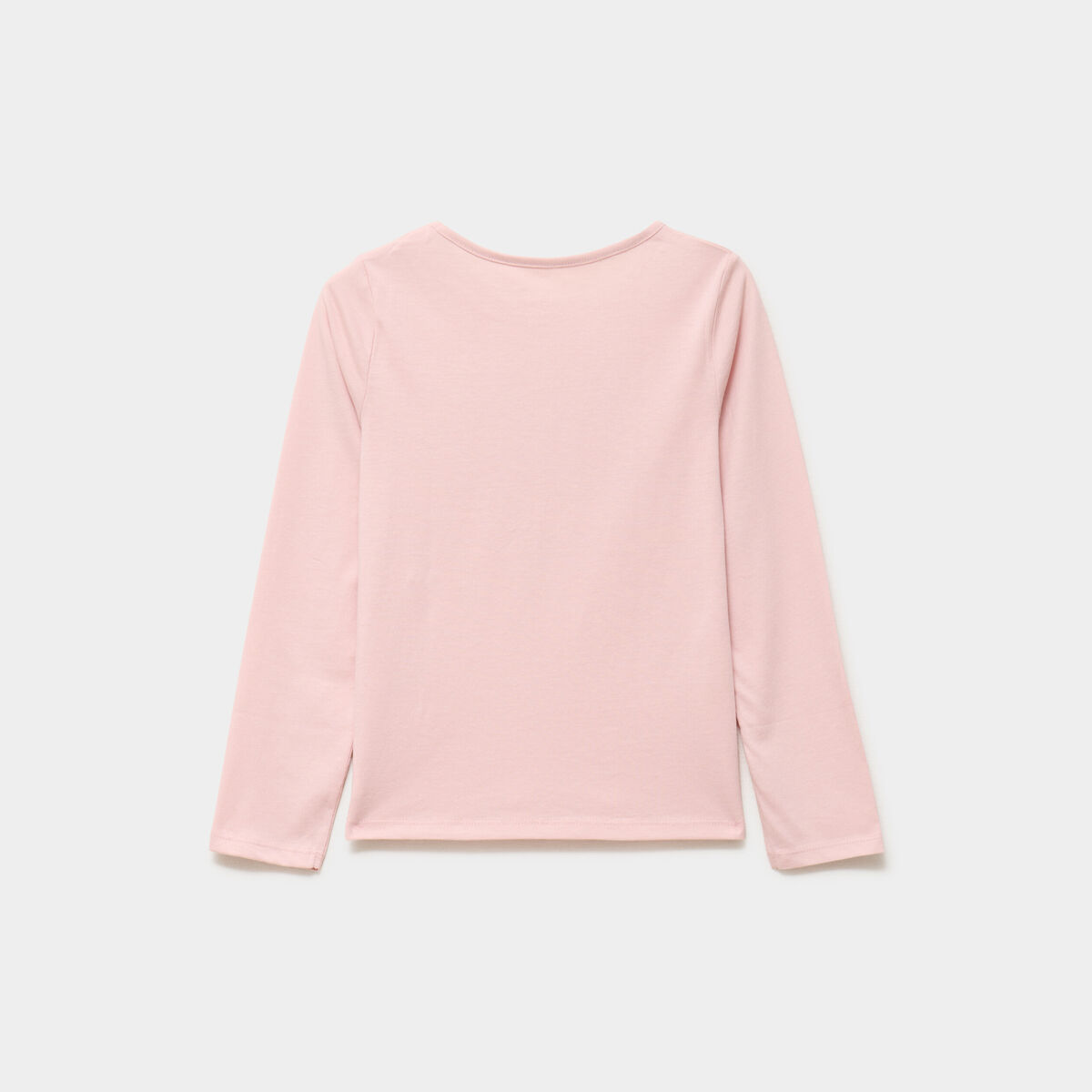 Ensemble pyjama pantalon et t-shirt rose clair fille