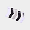 Lot 5 paires chaussettes noir homme