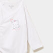 Lot 3 bodies crois&eacute;s manches longues rose clair b&eacute;b&eacute;