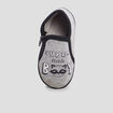 Chaussons bottillons gris b&eacute;b&eacute; gar&ccedil;on