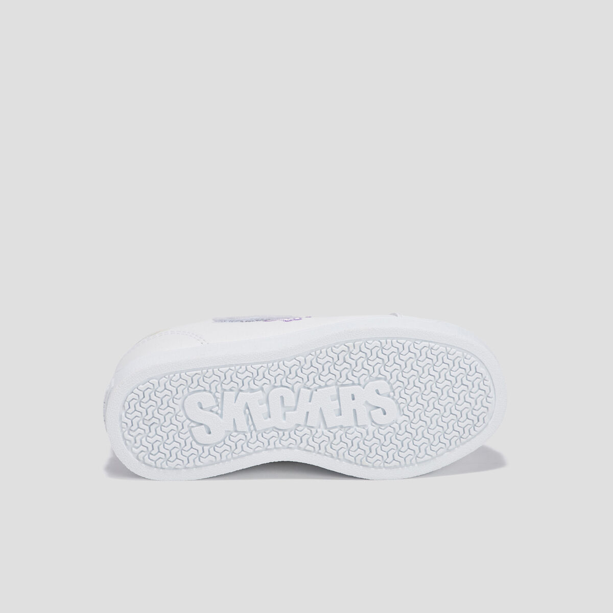 Tennis à lacets Skechers Duratronz blanc fille