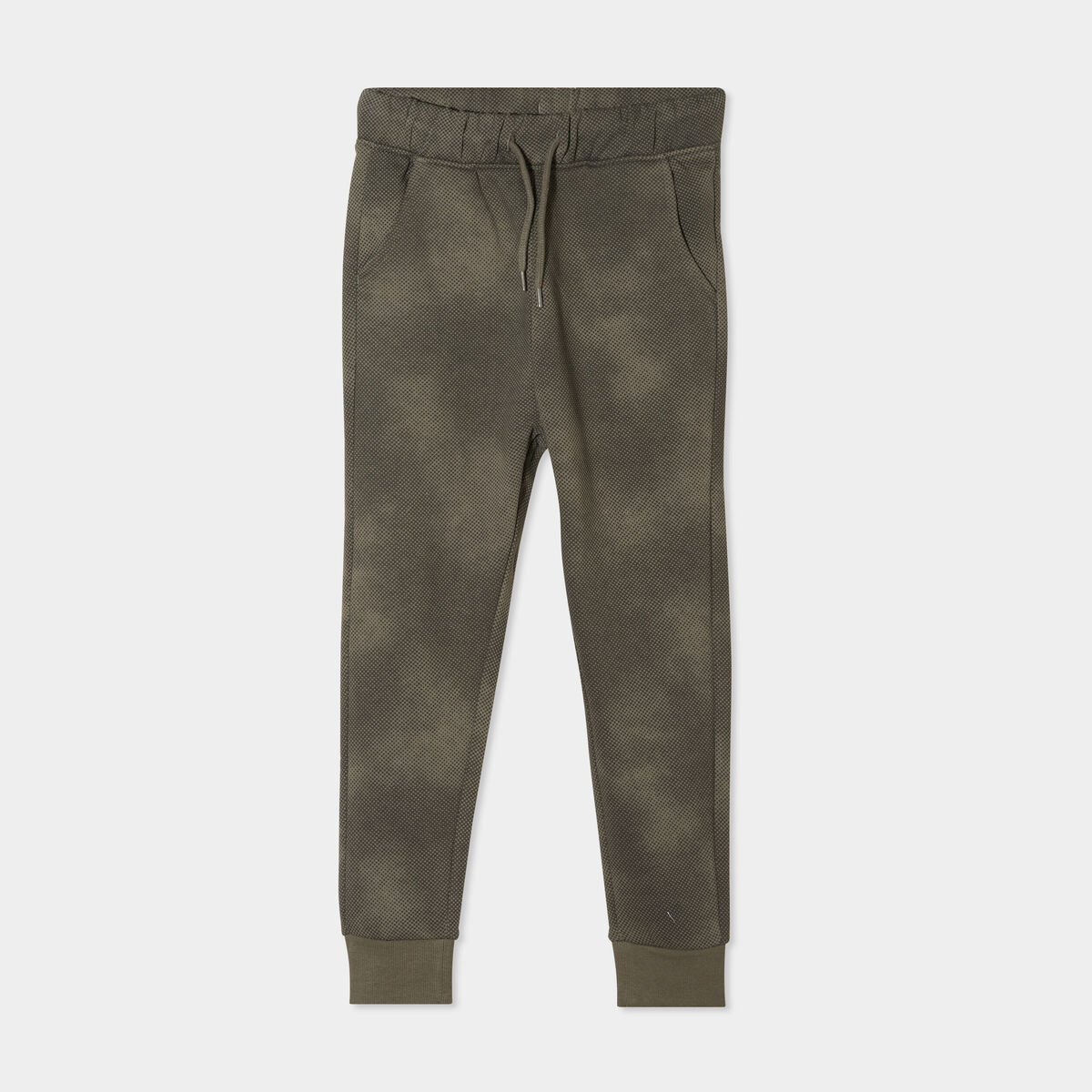 Pantalon de jogging regular resserré vert kaki garçon