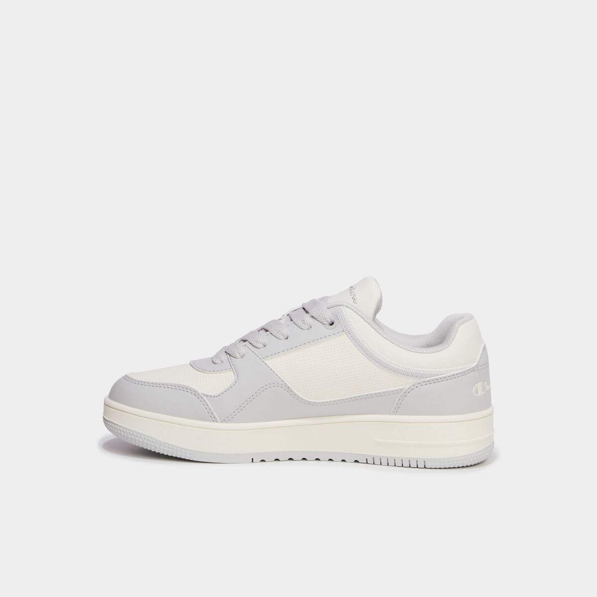 Baskets &agrave; lacets RD18 LOW Champion bleu gris femme