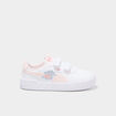 Tennis &agrave; scratchs Puma Carina 3.0 Floral rose clair fille