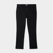 Jeans straight taille haute Modavista denim noir femme grande taille