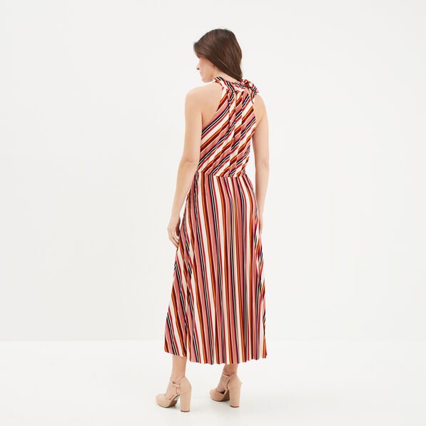 robe longue encolure americaine ecru femme Robe longue encolure américaine ecru femme