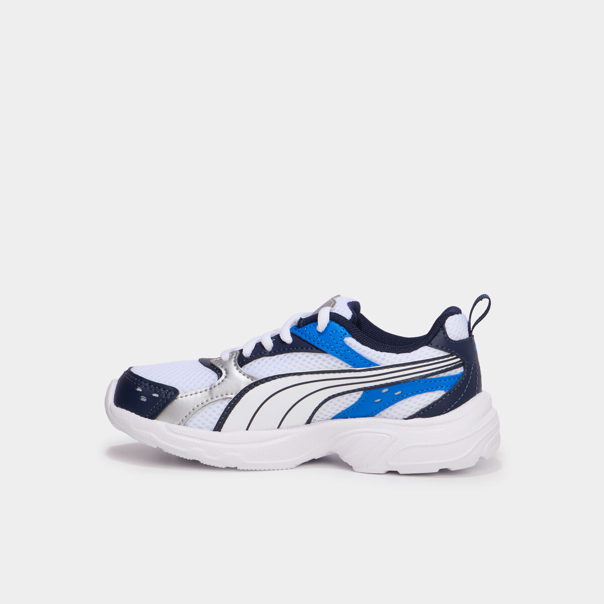 Baskets running &agrave; lacets Puma bleu electrique gar&ccedil;on