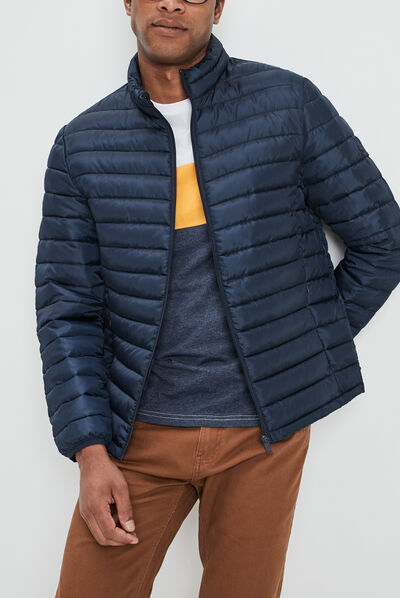 Doudoune droite Creeks bleu marine homme