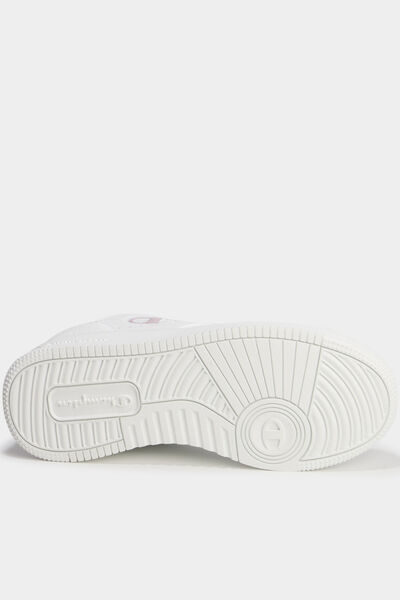 Baskets &agrave; lacets Champion RD25 rose femme