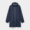 Parka imperm&eacute;able coupe-vent &agrave; capuche gris fonc&eacute; homme