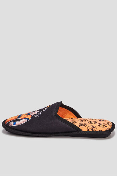 Chaussons mules Dragon Ball Z noir homme