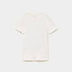 T-shirt manches courtes coton blanc gar&ccedil;on