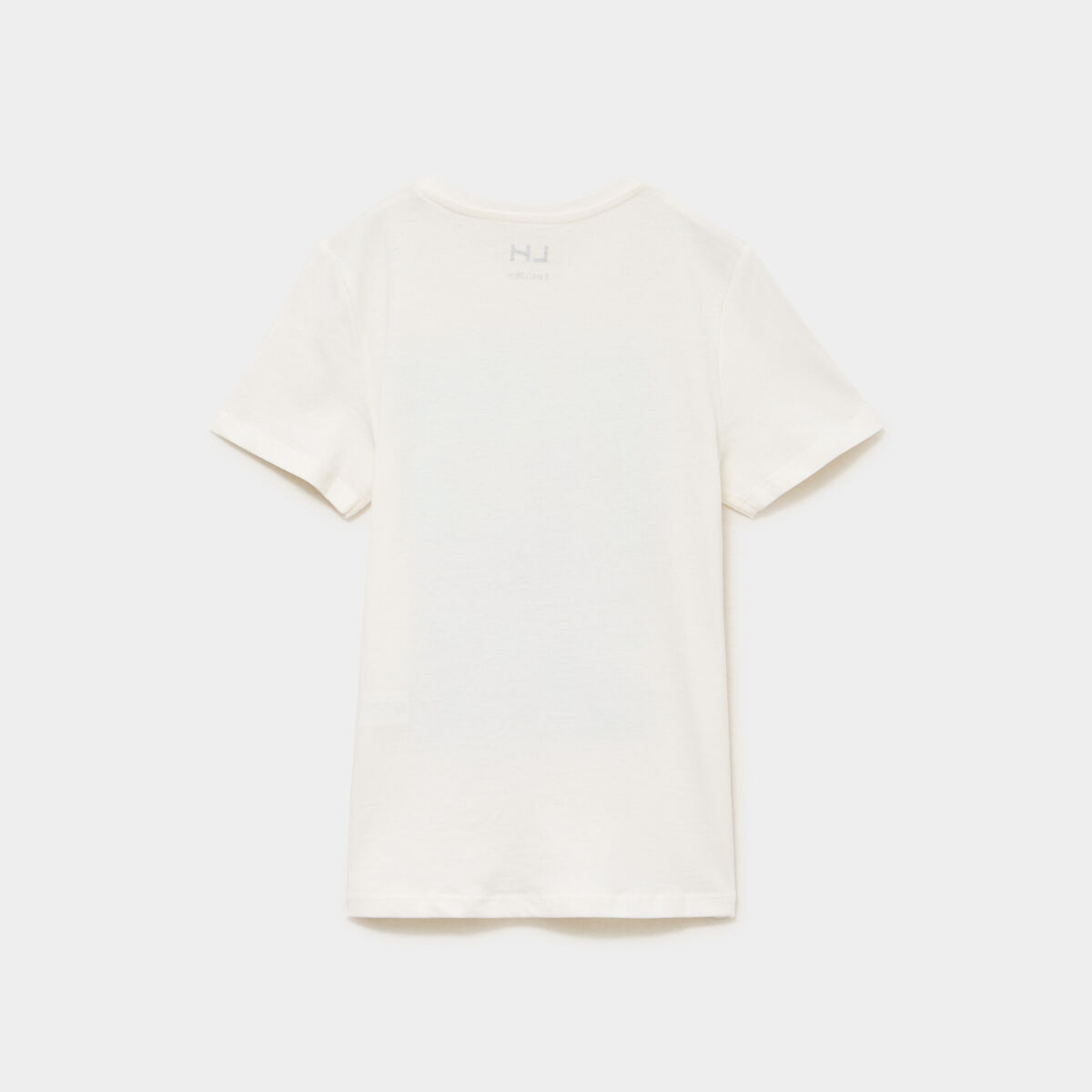 T-shirt manches courtes coton blanc gar&ccedil;on