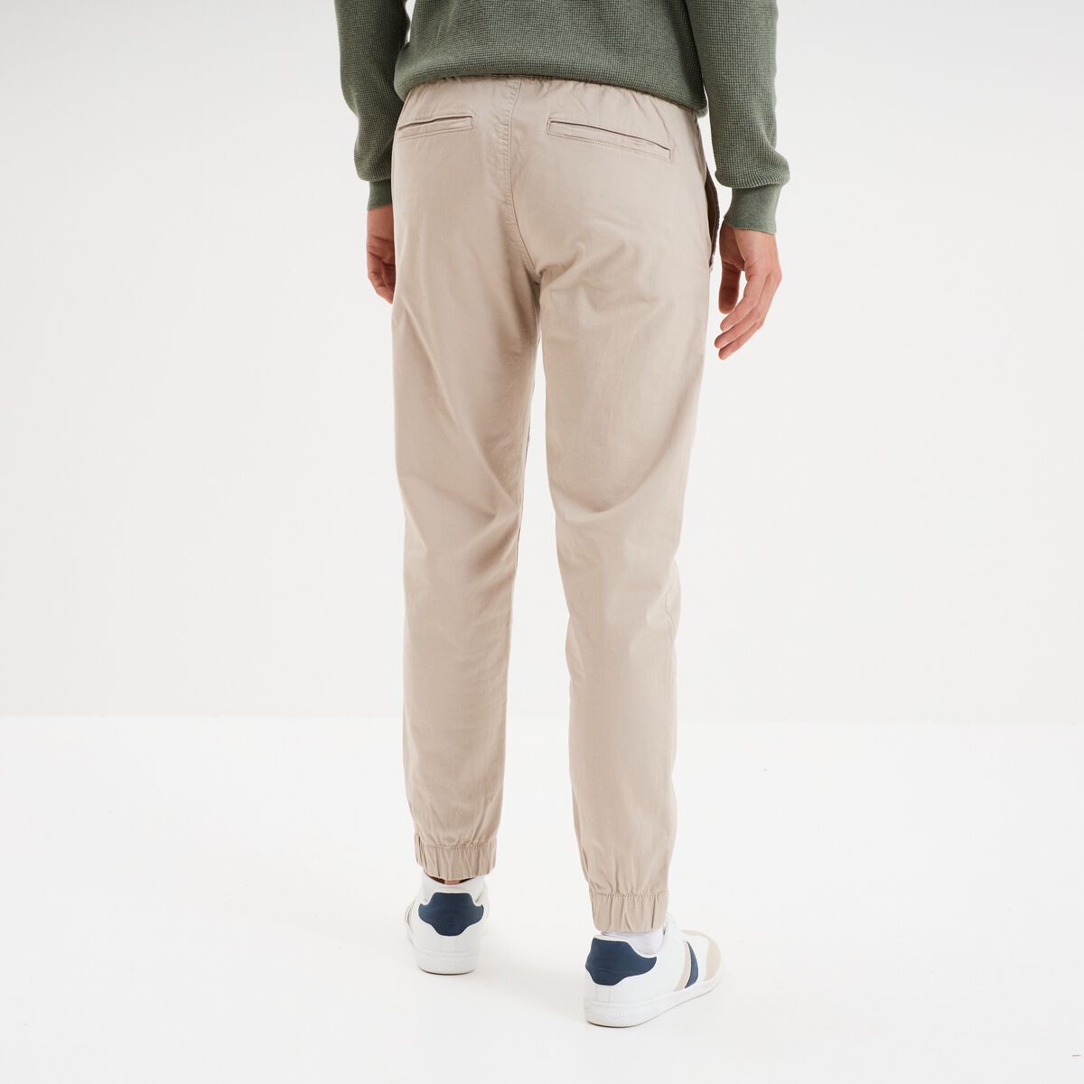 Pantalon jogpant gris clair homme