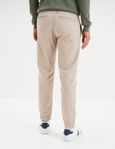 Pantalon jogpant gris clair homme