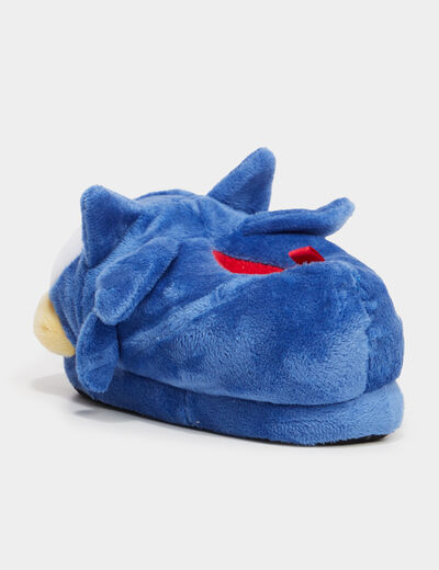 Chaussons Sonic bleu garçon