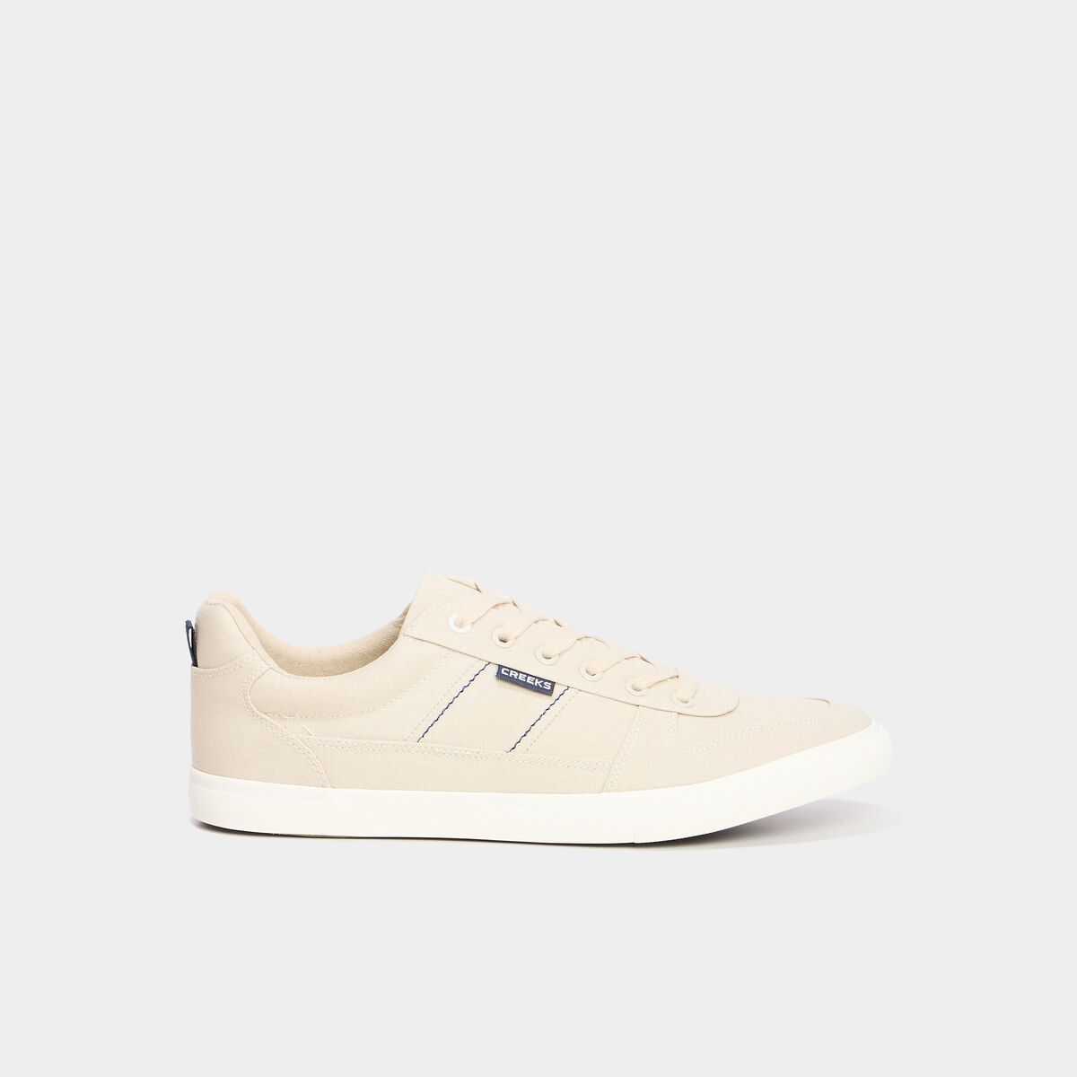 Tennis basses &agrave; lacets sable homme