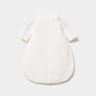 Gigoteuse effet velours zipp&eacute;e TOG 3 blanc b&eacute;b&eacute;