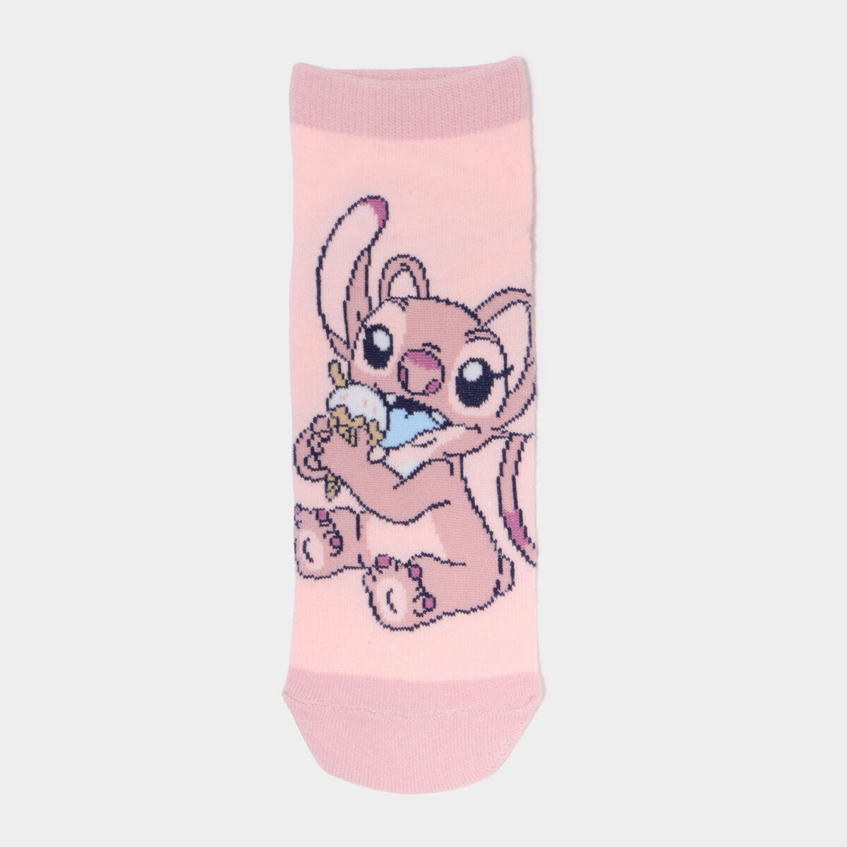Lot 3 paires chaussettes courtes Stitch multicolore fille