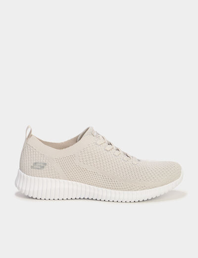 Baskets running semelles mémoire forme gris femme