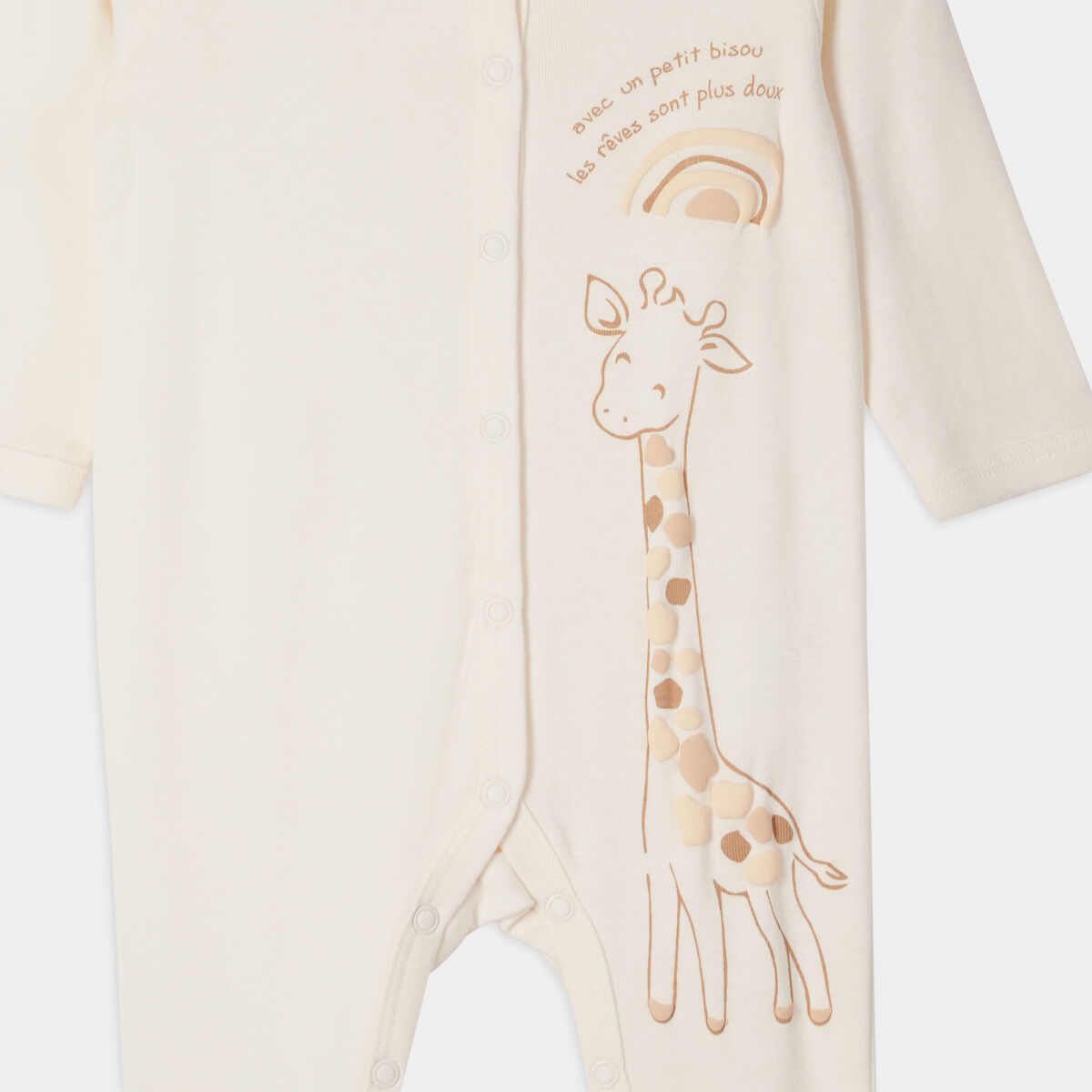 Pyjama Kimbaloo blanc bébé