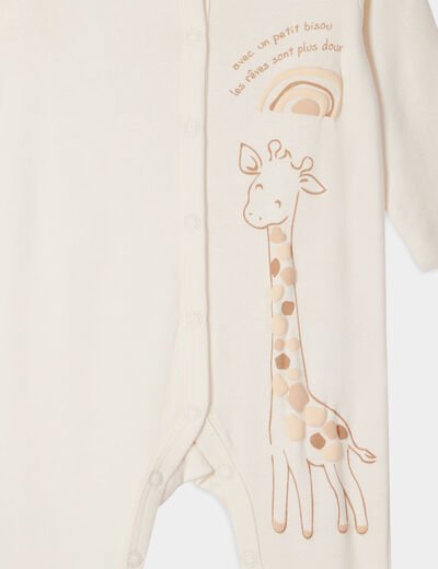 Pyjama Kimbaloo blanc bébé