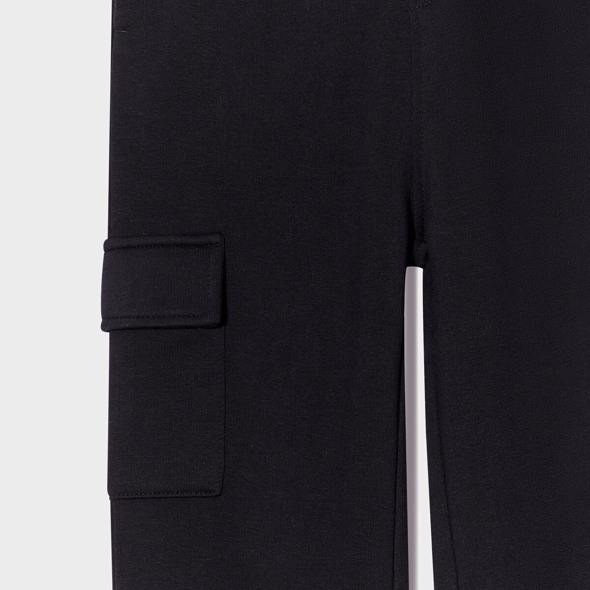 Pantalon de jogging cargo noir gar&ccedil;on