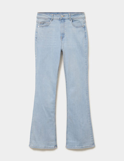 Jeans flare 5 poches denim double stone femme