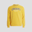 Sweat à col rond Creeks jaune homme