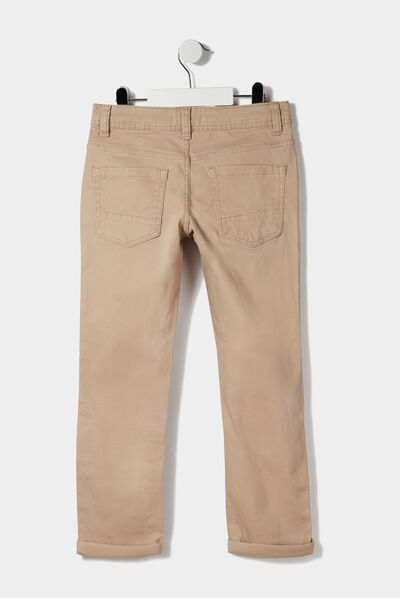 Pantalon regular sable garçon
