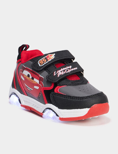 Baskets running semelles lumineuses Cars multicolore garçon