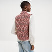 Veste sans manches matelass&eacute;e marron chocolat femme