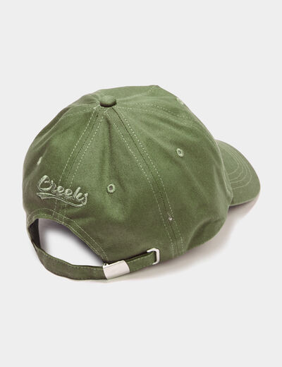Casquette Creeks vert kaki homme