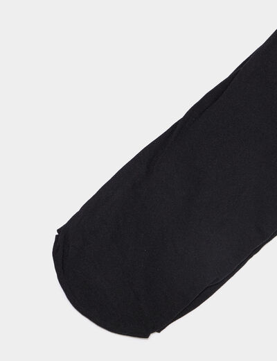 Collants noir fille