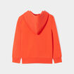 Sweat zippé à capuche Creeks orange garçon