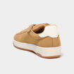 Tennis basses &agrave; lacets sable homme