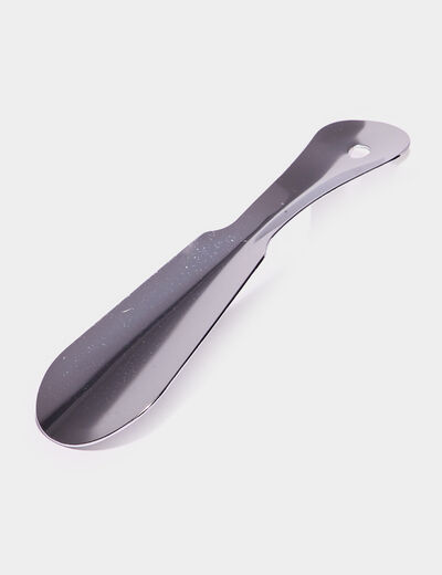 Chausse-pied métal 19 cm gris argent mixte