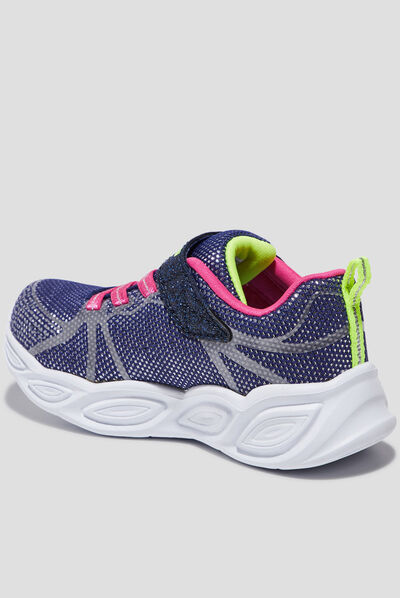 Baskets running lumineuses Sporty Glow multicolore fille