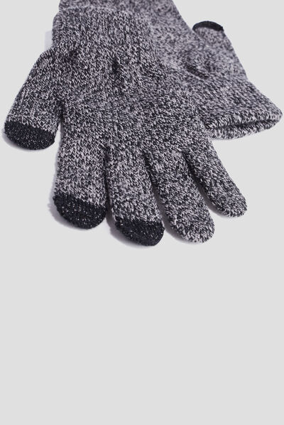 Gants bleu marine fille