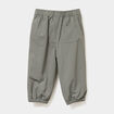 Pantalon droit doublé taille élastiquée vert kaki bébé garçon