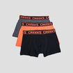 Lot 3 boxers Creeks jaune moutarde homme