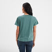 T-shirt manches courtes Liberto vert foncé femme