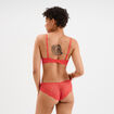 Soutien-gorge foulard dentelle rouge femme