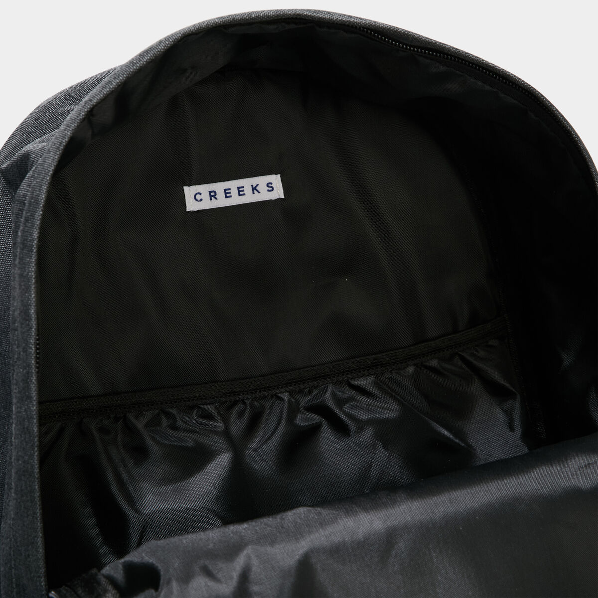 Sac à dos gris foncé femme