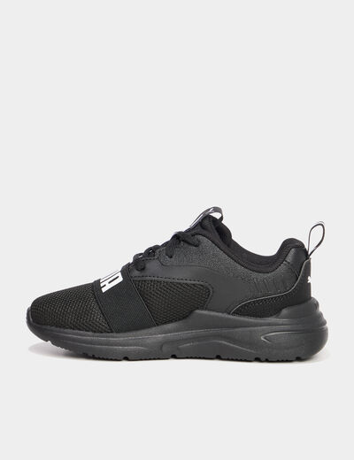 Baskets running Puma noir garçon