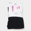 Collant thermique touch&eacute; doux noir femme