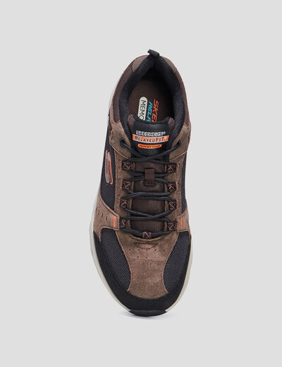 Runnings à mémoire de forme Skechers marron homme