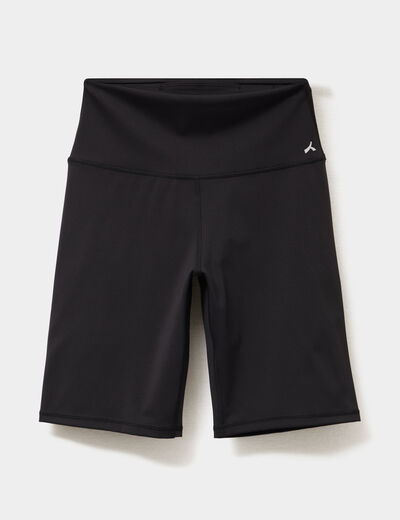 Cycliste de sport taille haute noir femme
