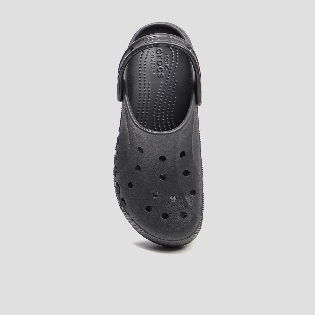 Sabots plateformes Crocs noir femme